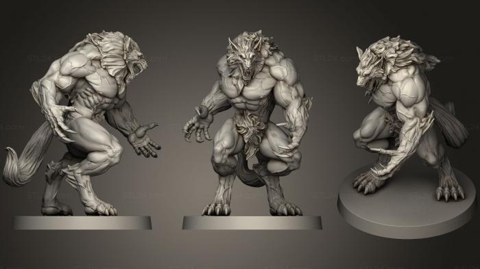 Figurines heroes, monsters and demons (Sword amp Sorcery27, STKM_1274) 3D models for cnc